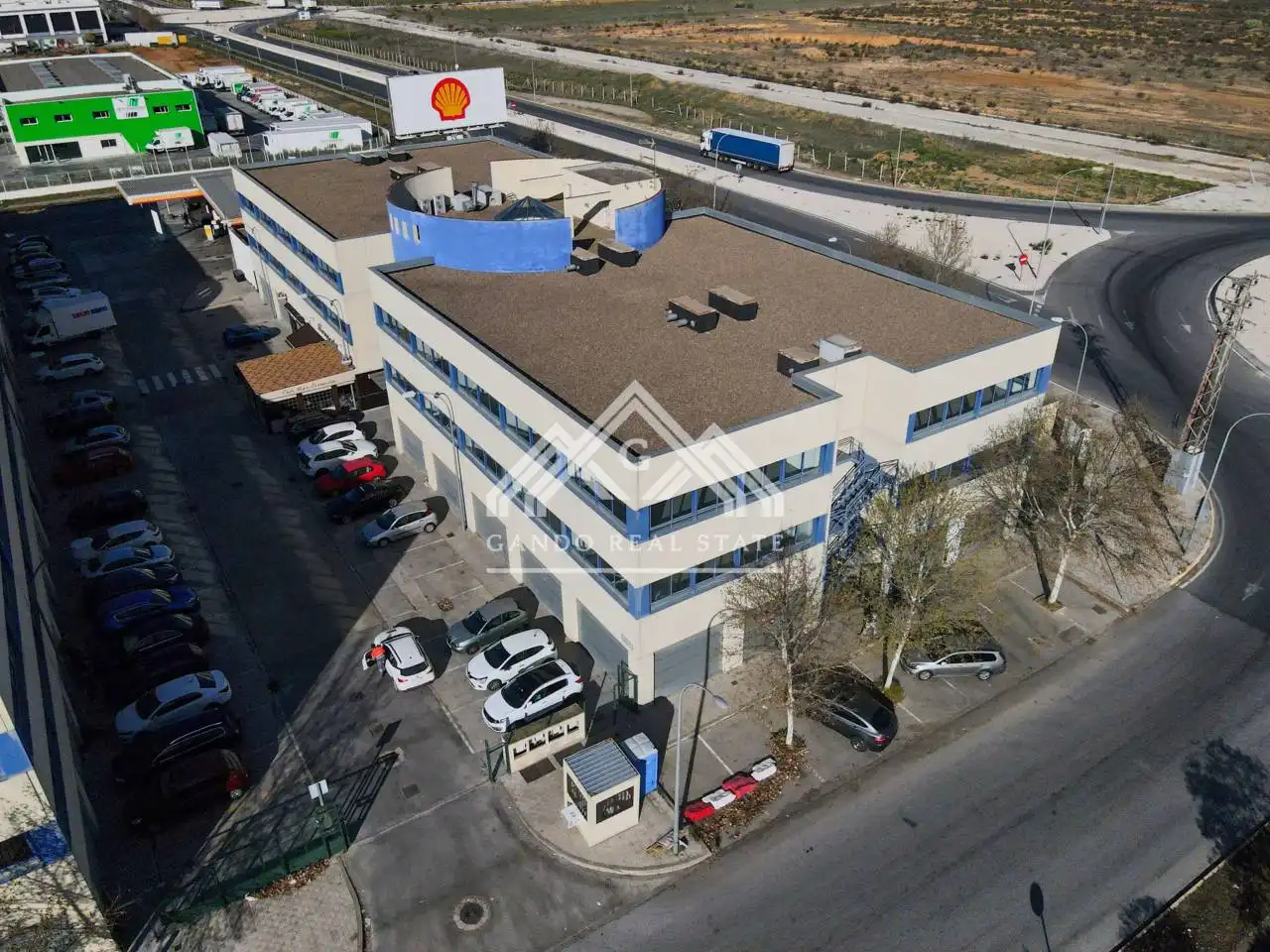 Exterior view of Office for sale in Dos Hermanas  with Alarm