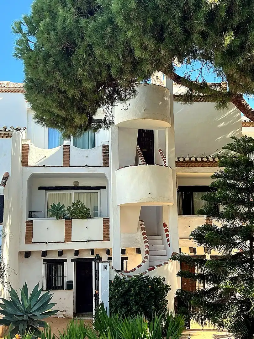 Exterior view of Attic for sale in Mijas  with Air Conditioner, Terrace and Furnished