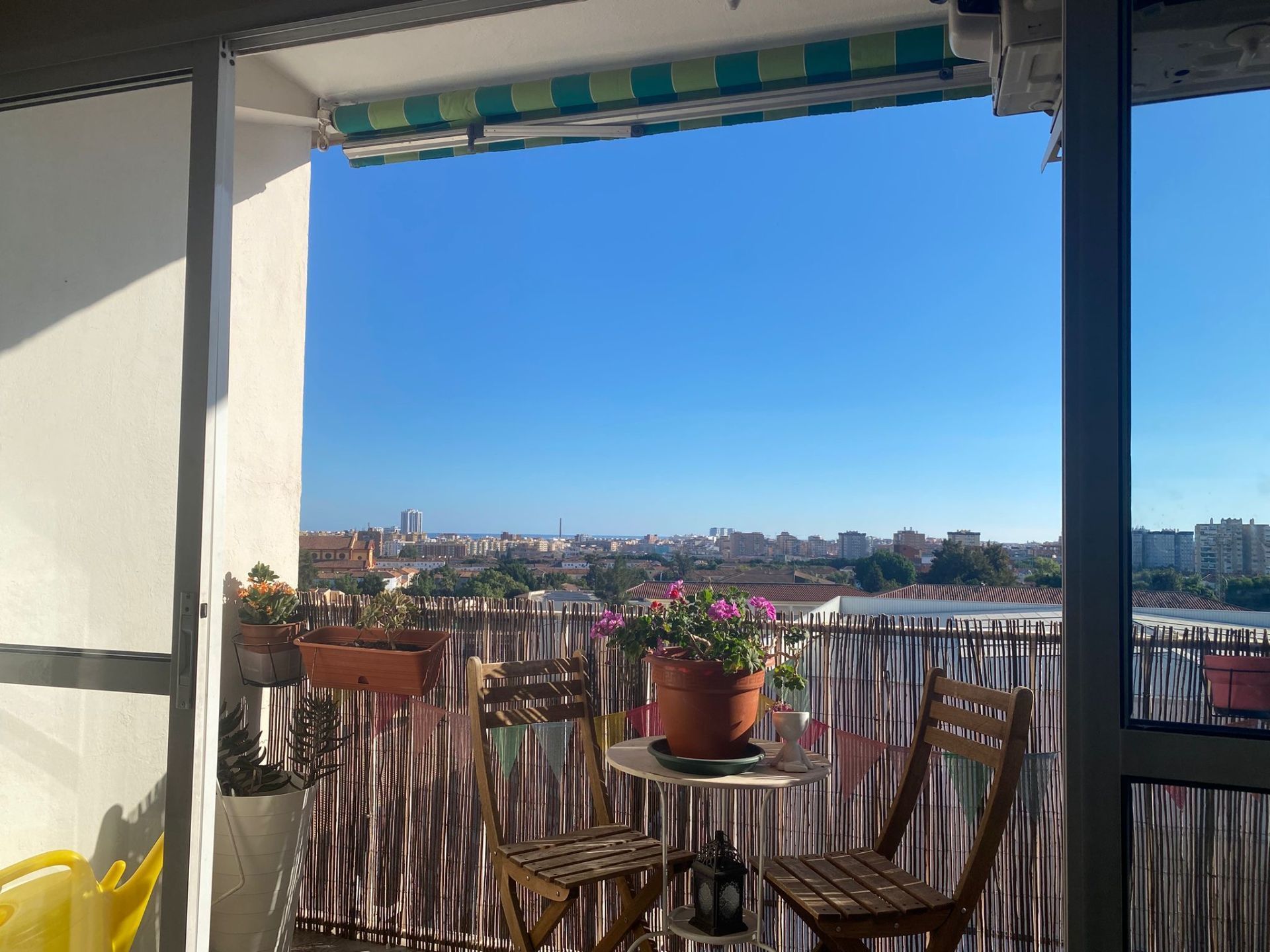 Balcony of Flat for sale in Málaga Capital  with Air Conditioner and Terrace