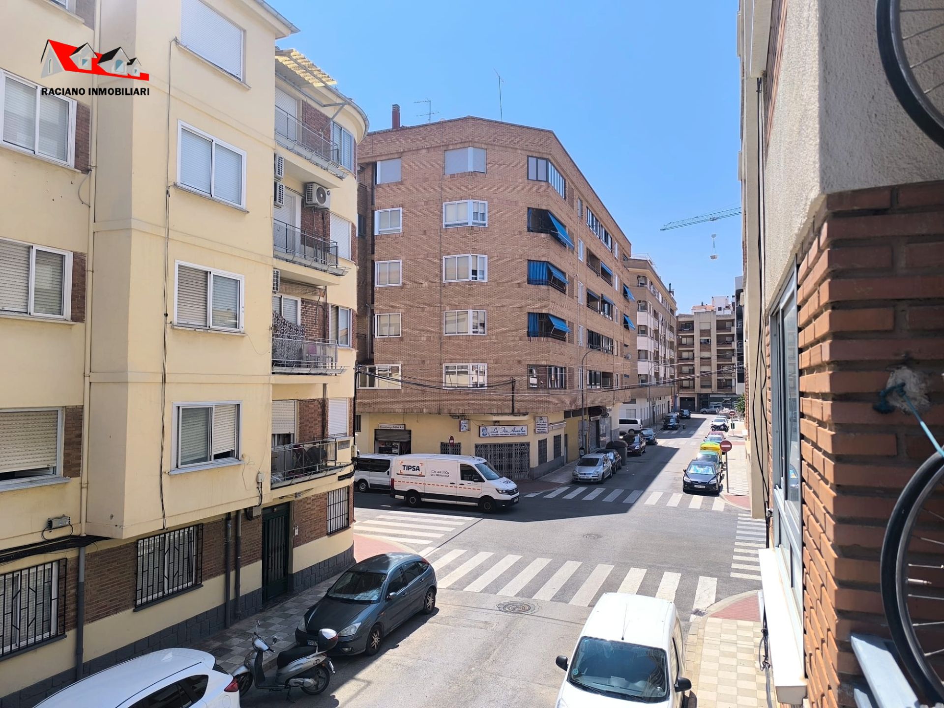 Exterior view of Flat for sale in  Albacete Capital  with Air Conditioner, Furnished and Balcony