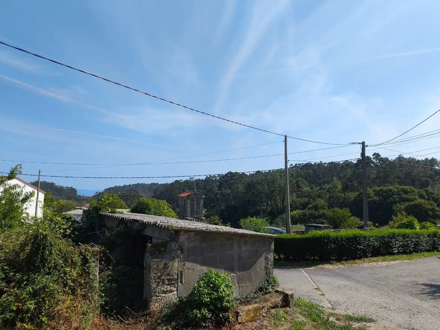 Vista exterior de Casa o chalet en venta en Corcubión con Jardín privado