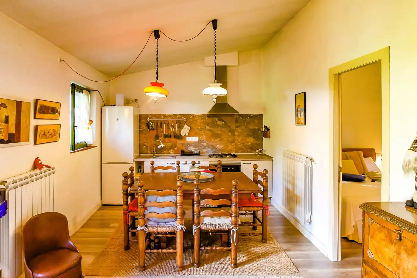 Cocina de Finca rústica en venta en Arbúcies con Calefacción, Terraza y Trastero