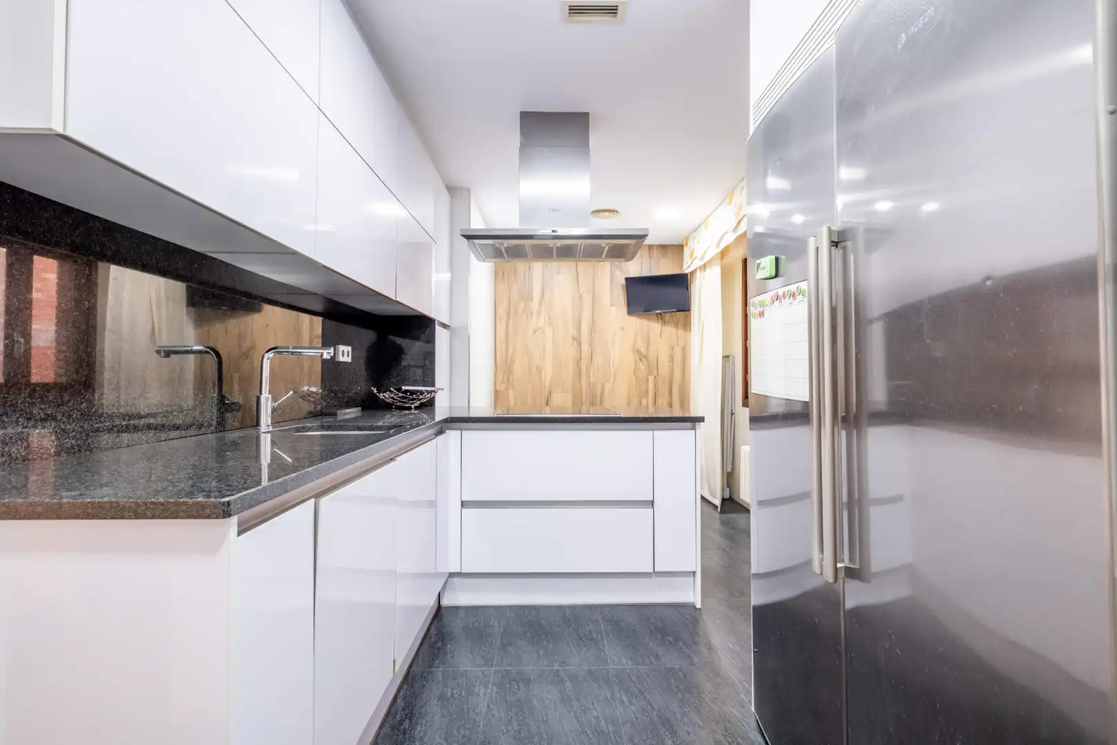 Cocina de Piso de alquiler en Zaragoza con Aire acondicionado, Calefacción y Parquet