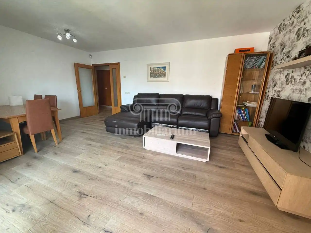 Wohnzimmer von Wohnung zum Verkauf in Lloret de Mar mit Heizung, Parkett und Terrasse