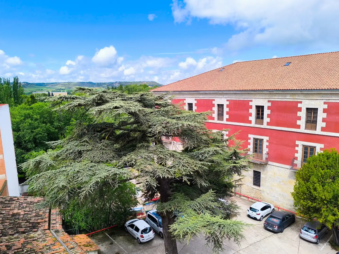 Exterior view of Flat for sale in Palencia  with Heating, Parquet flooring and Terrace