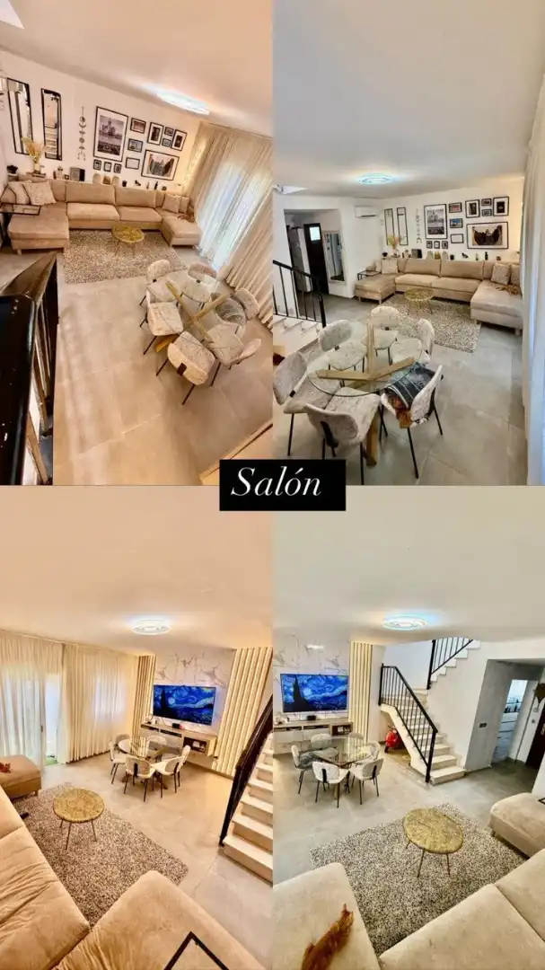Comedor de Casa adosada en venta en Santa Lucía de Tirajana con Amueblado, Microondas y TV