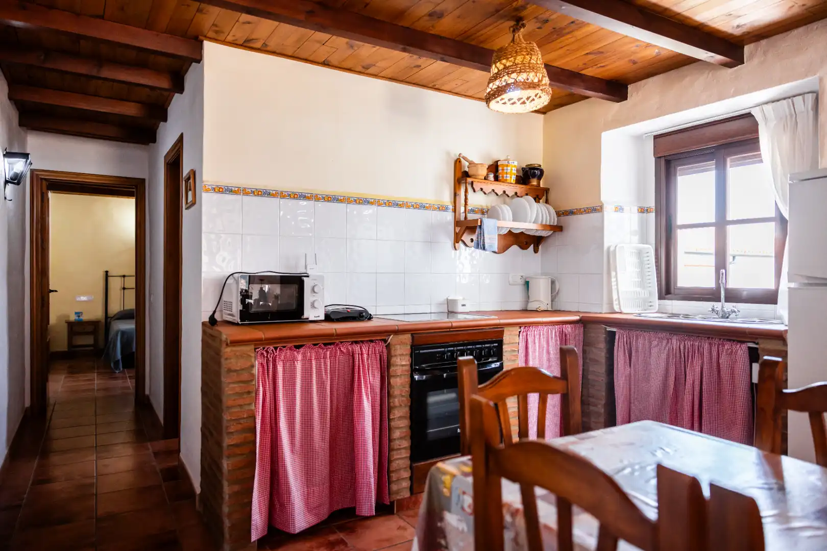 Cocina de Finca rústica en venta en Montejaque con Aire acondicionado, Jardín privado y Terraza