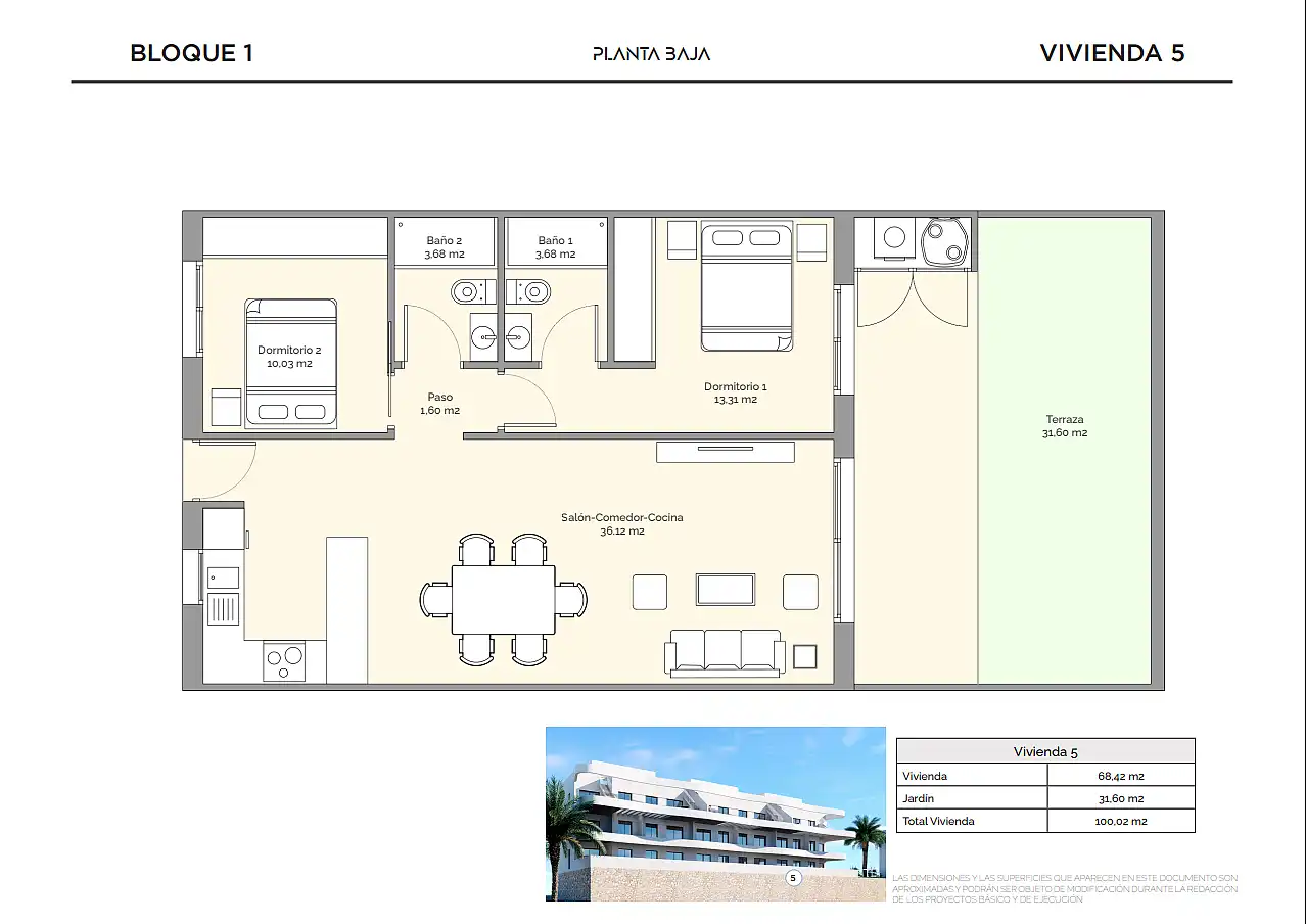 Apartamento con terraza en venta en Balcón de Finestrat - Terra Marina, imagen 15