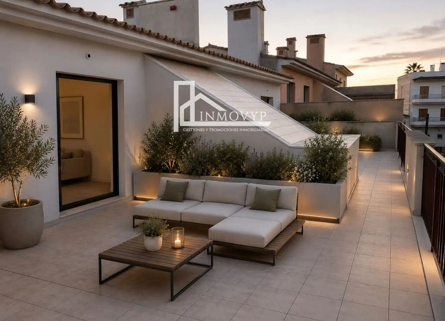 Terrasse von Dachboden zum Verkauf in Maria de la Salut mit Terrasse und Abstellraum