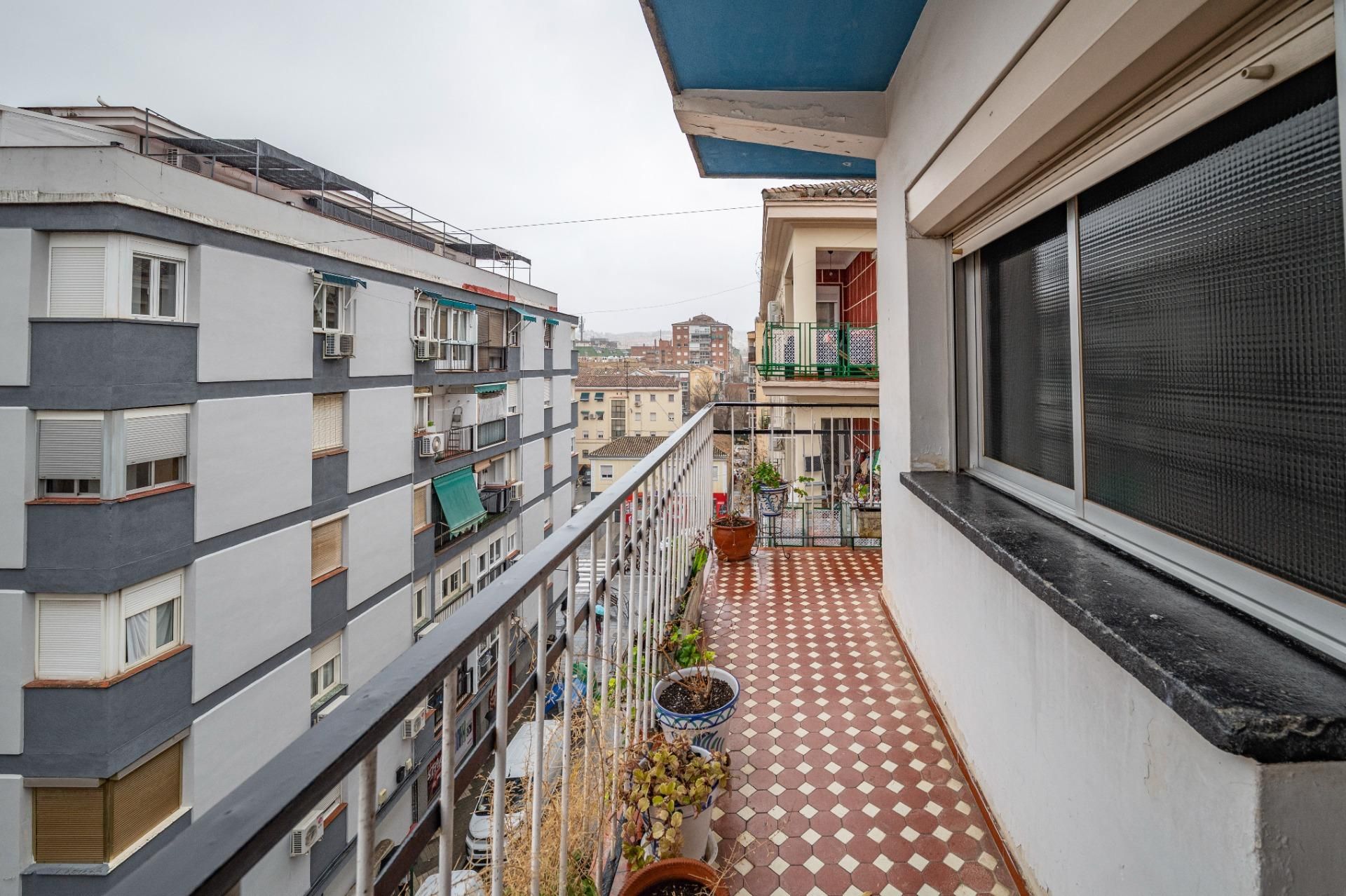 Balcony of Flat for sale in  Granada Capital  with Terrace and Storage room