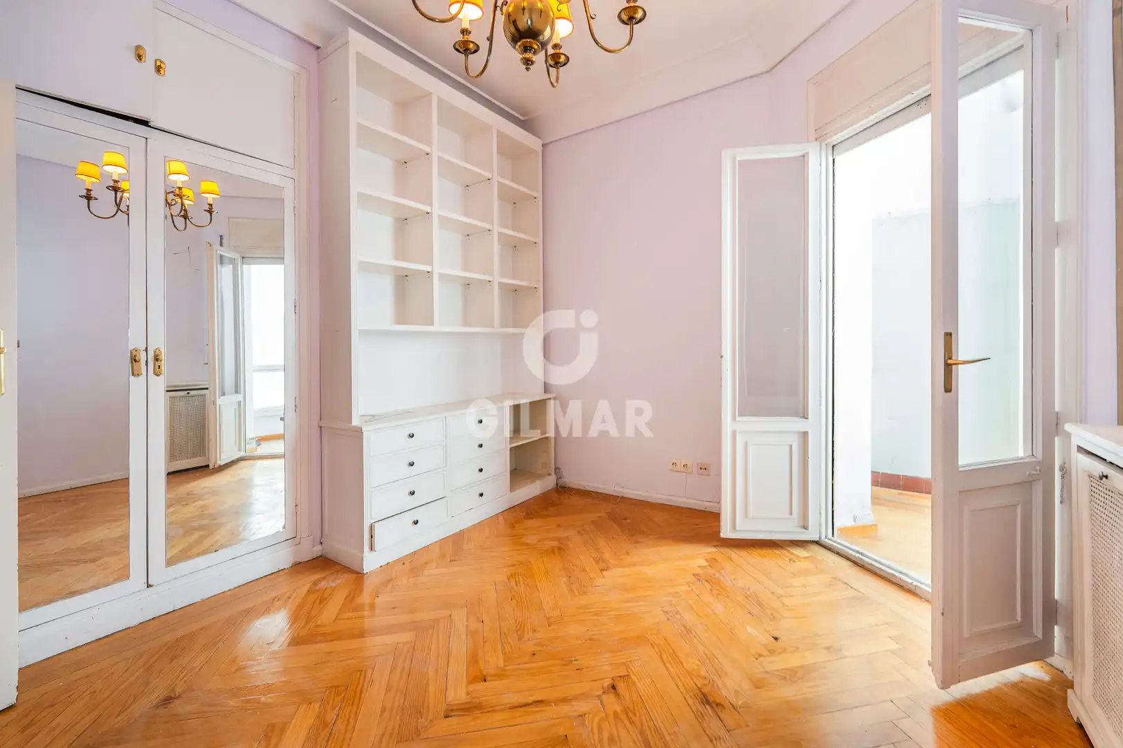 Bedroom of Flat for sale in Madrid  with Heating and Storage room