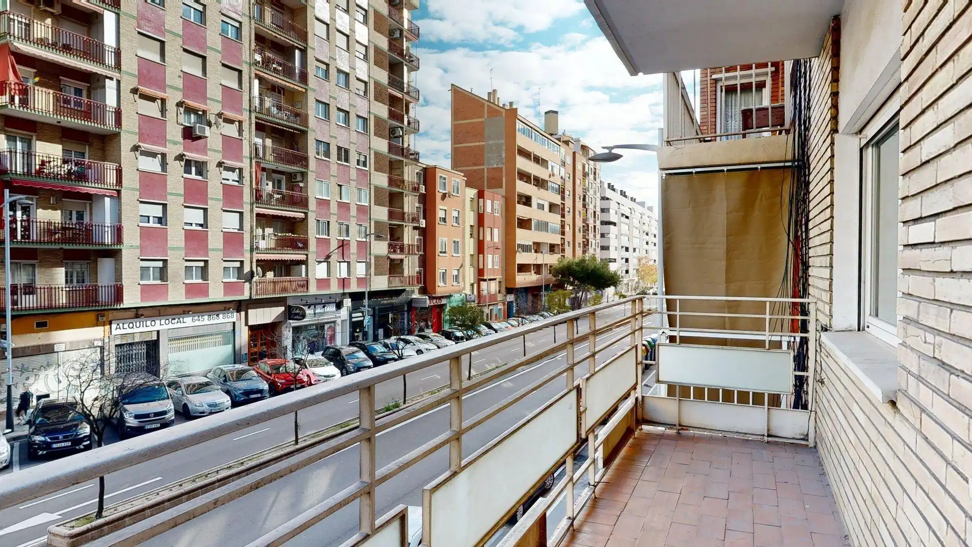 Exterior view of Flat for sale in  Zaragoza Capital  with Heating, Terrace and Balcony