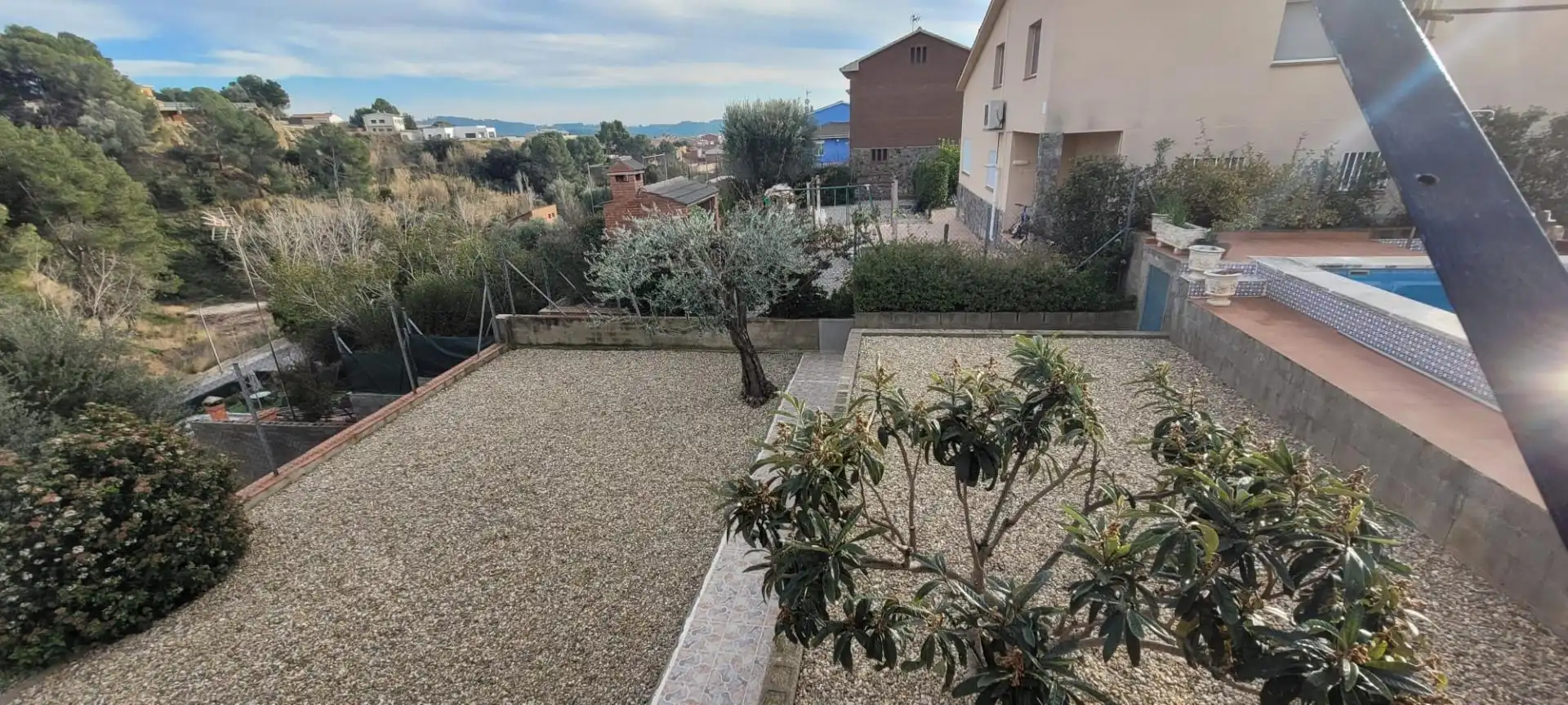Jardí de Casa o xalet en venda en Viladecavalls amb Calefacció, Terrassa i Traster
