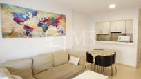 Living room of Flat for sale in Vélez-Málaga  with Terrace, Furnished and Community pool