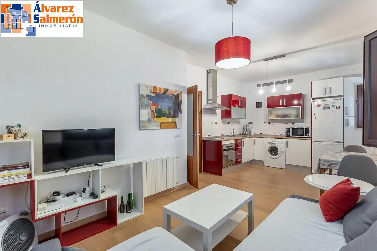 Living room of Flat for sale in  Granada Capital  with Furnished