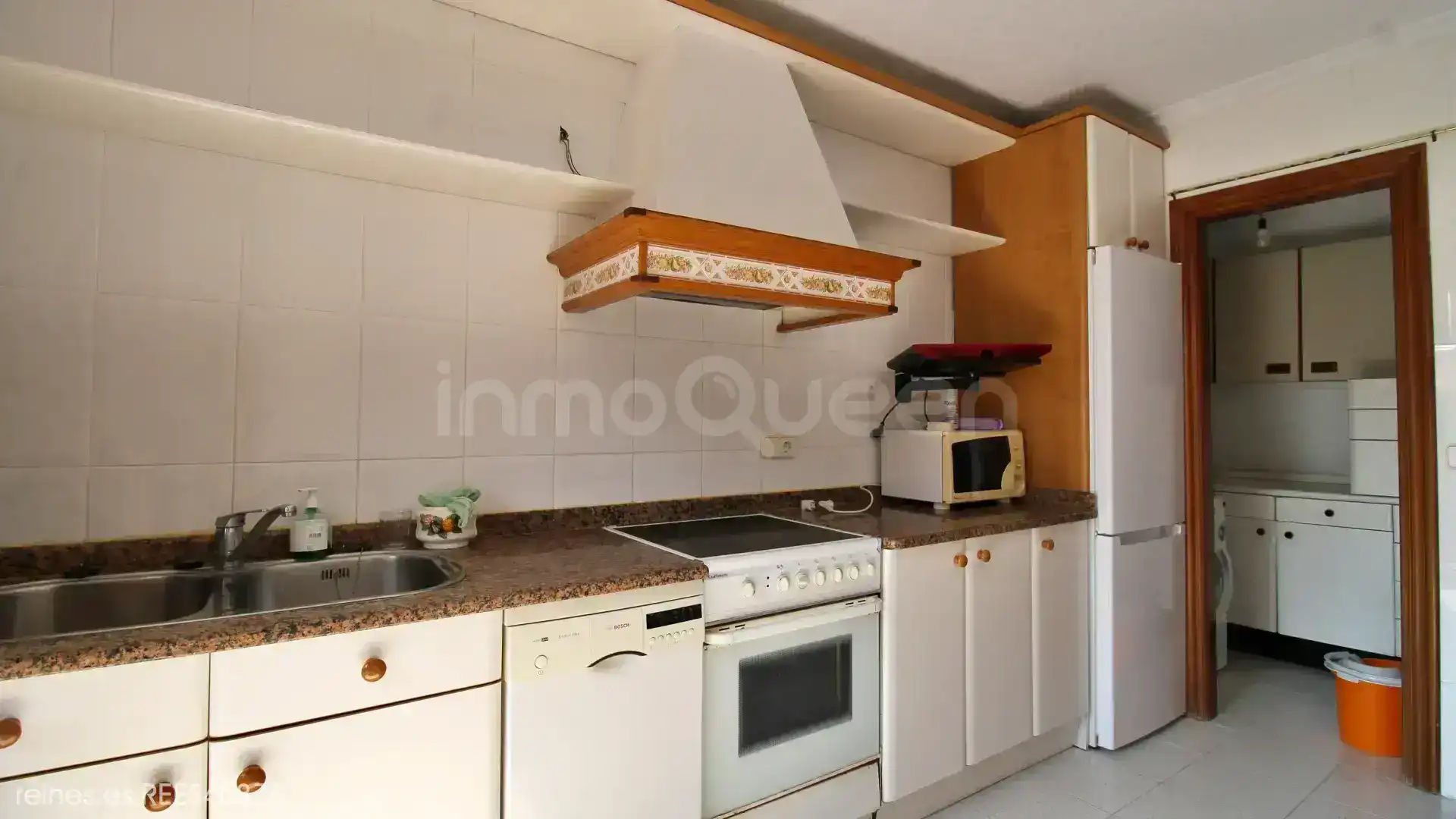 Kitchen of Flat for sale in Rionansa  with Terrace and Furnished