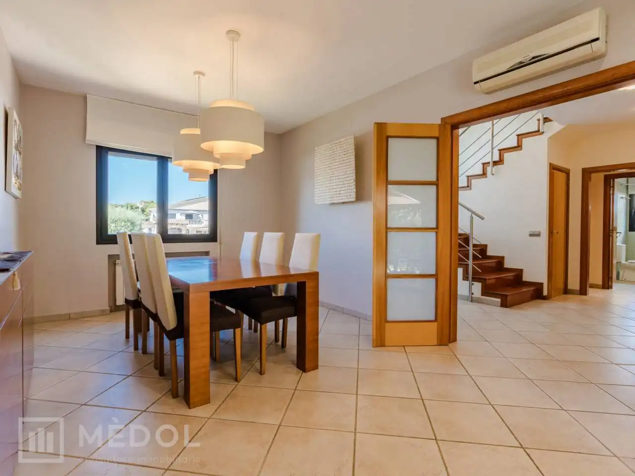Dining room of Houses for sale in Tarragona  with Air Conditioner, Heating and Private garden