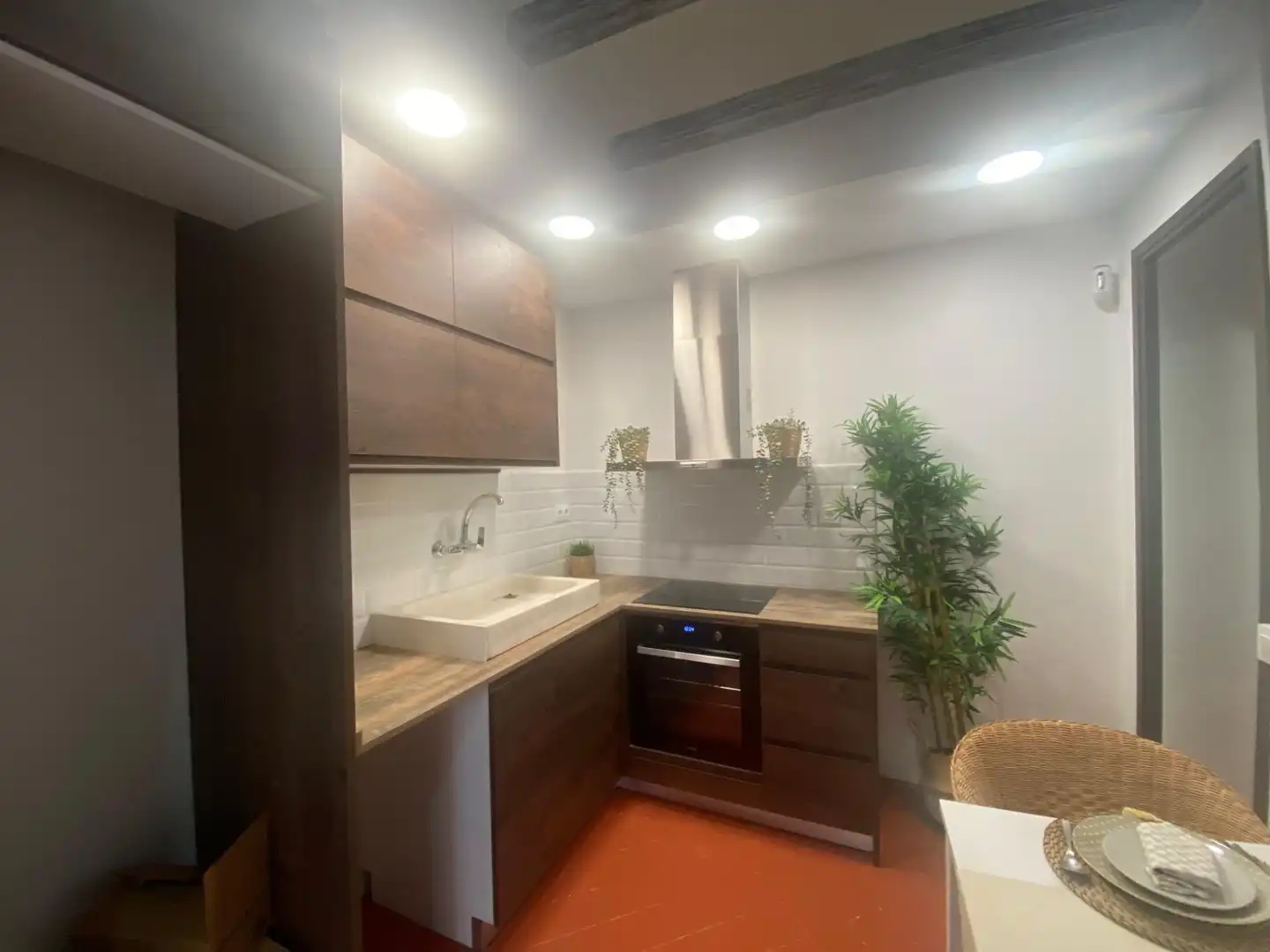 Cocina de Piso en venta en Barcelona con Terraza y Balcón