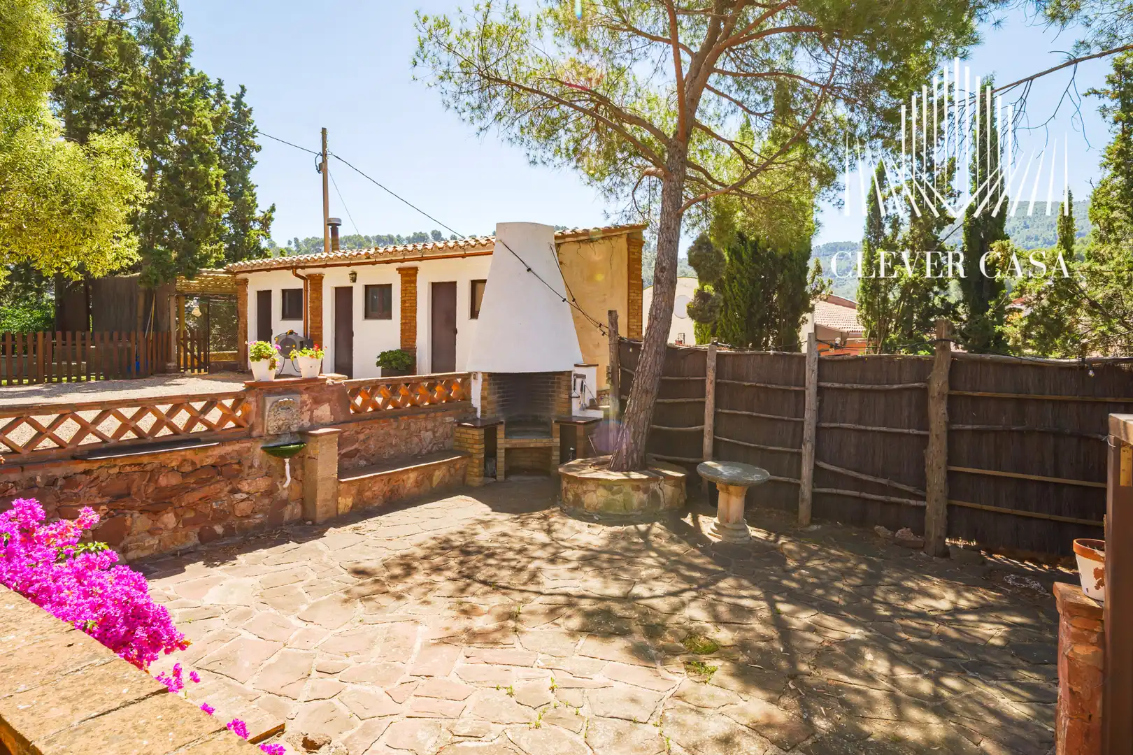 Jardín de Casa o chalet en venta en Castellví de Rosanes con Aire acondicionado, Calefacción y Jardín privado