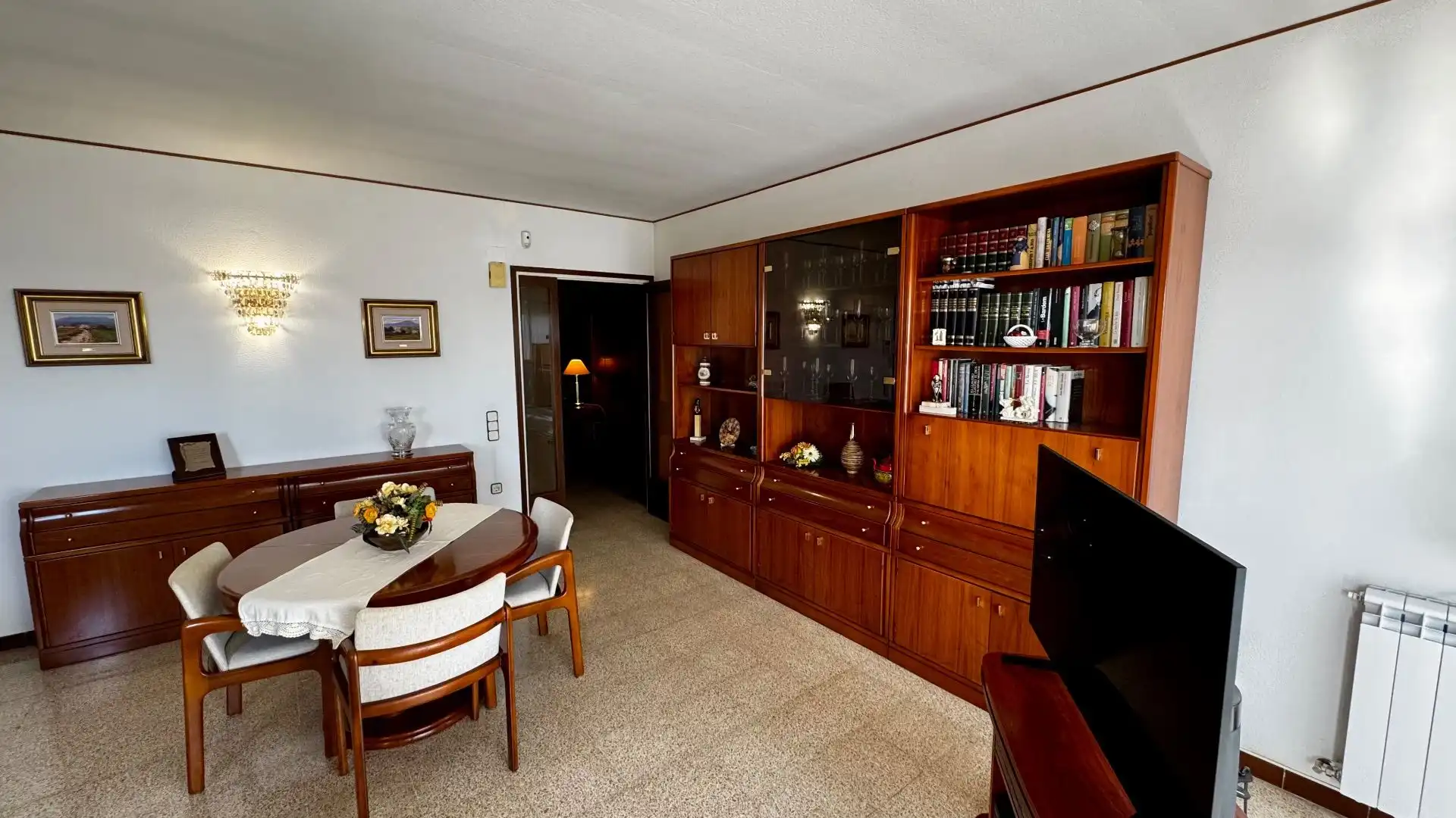 Sala de estar de Ático en venta en Terrassa con Aire acondicionado, Calefacción y Terraza