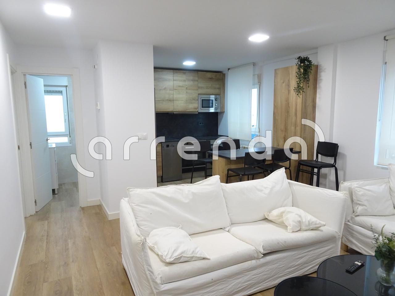 Living room of Flat to rent in Santander  with Heating and Furnished