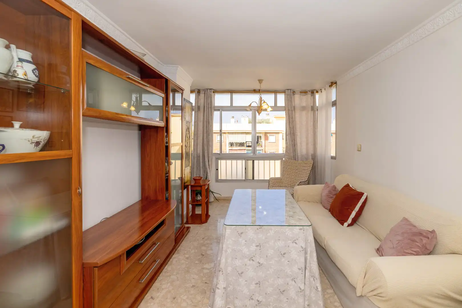 Sala de estar de Piso en venta en Málaga con Aire acondicionado, Calefacción y Terraza