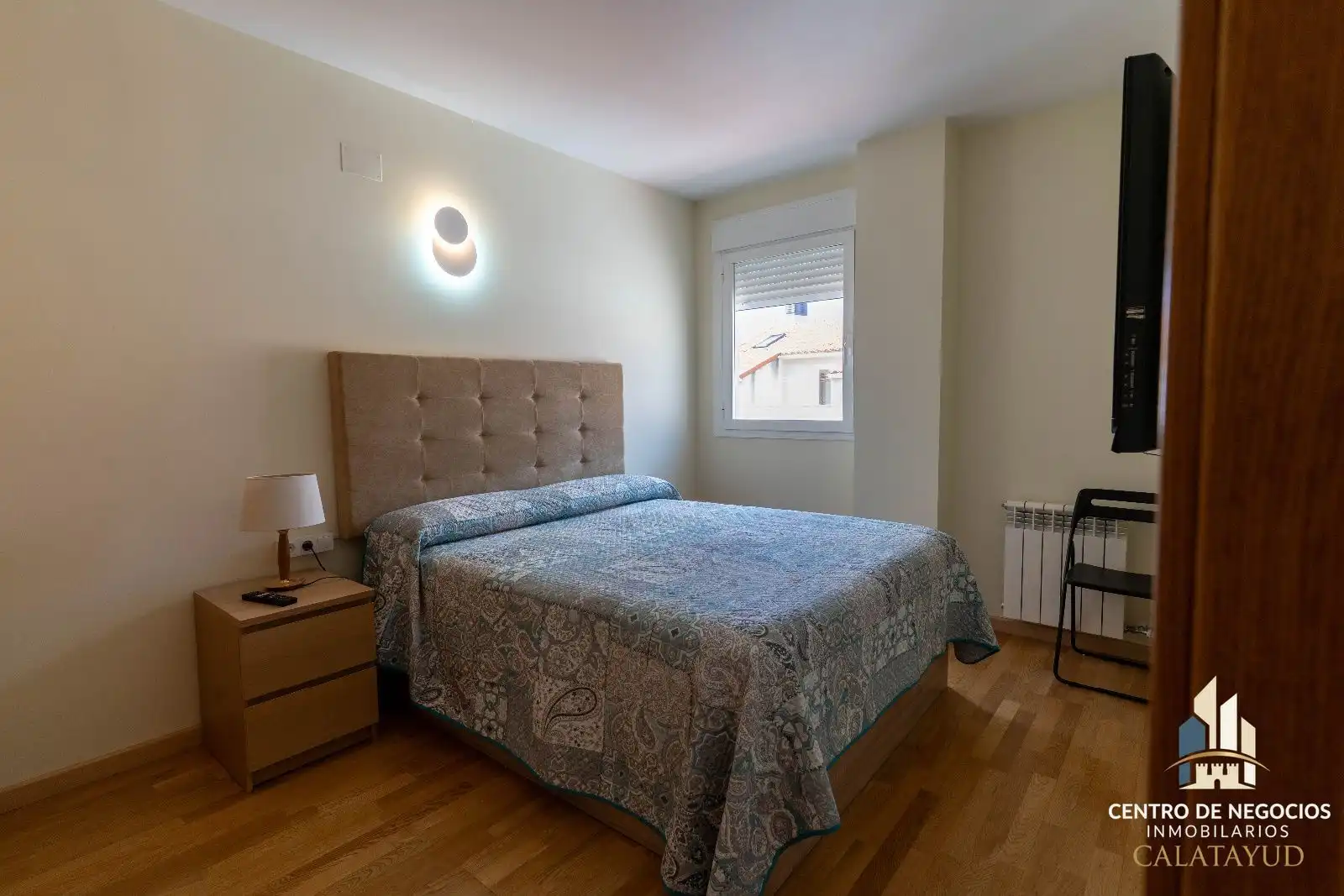 Schlafzimmer von Wohnung zum Verkauf in Calatayud mit Heizung, Parkett und Terrasse
