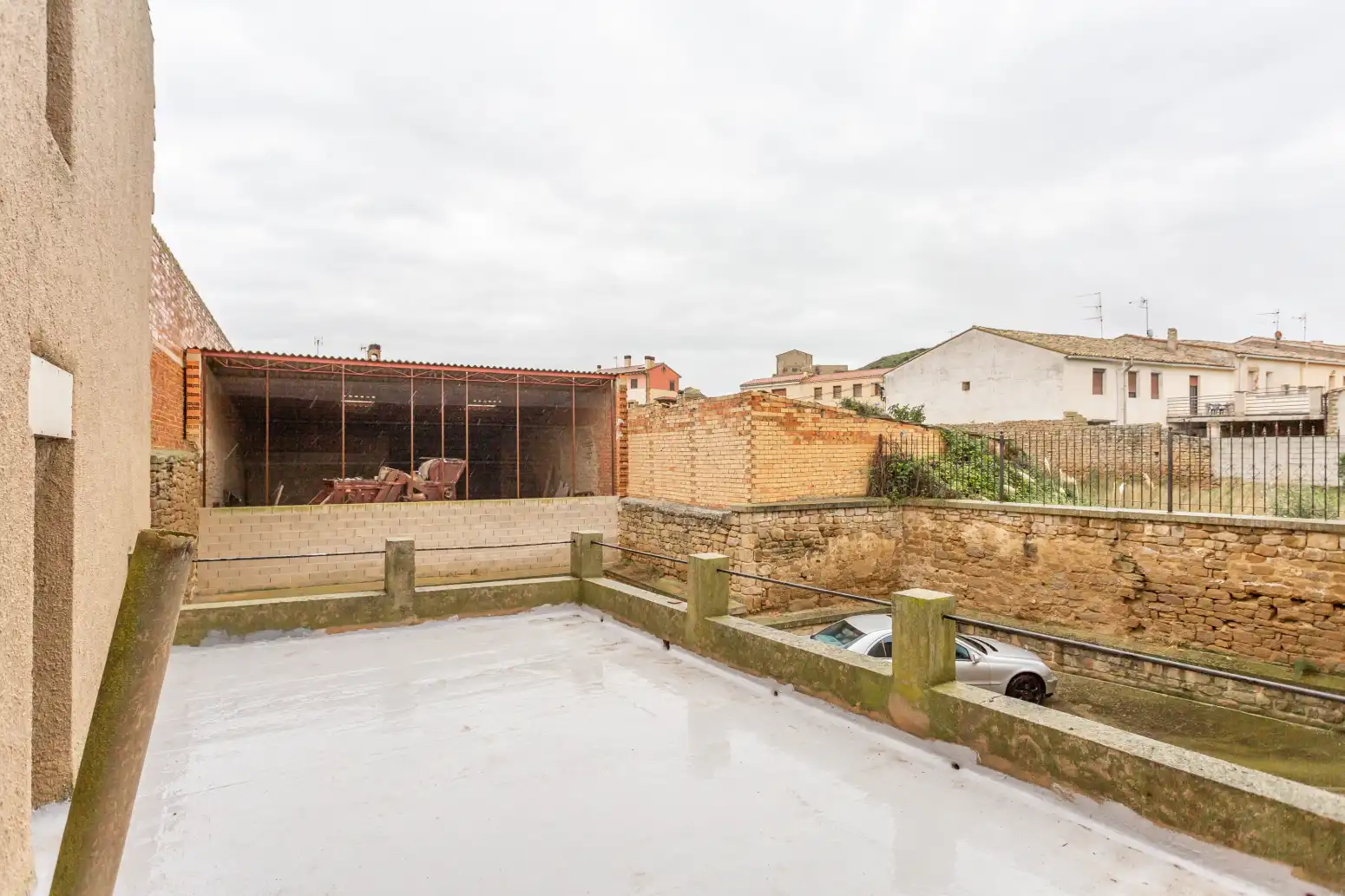 Terrassa de Casa o xalet en venda en Murillo El Cuende amb Calefacció