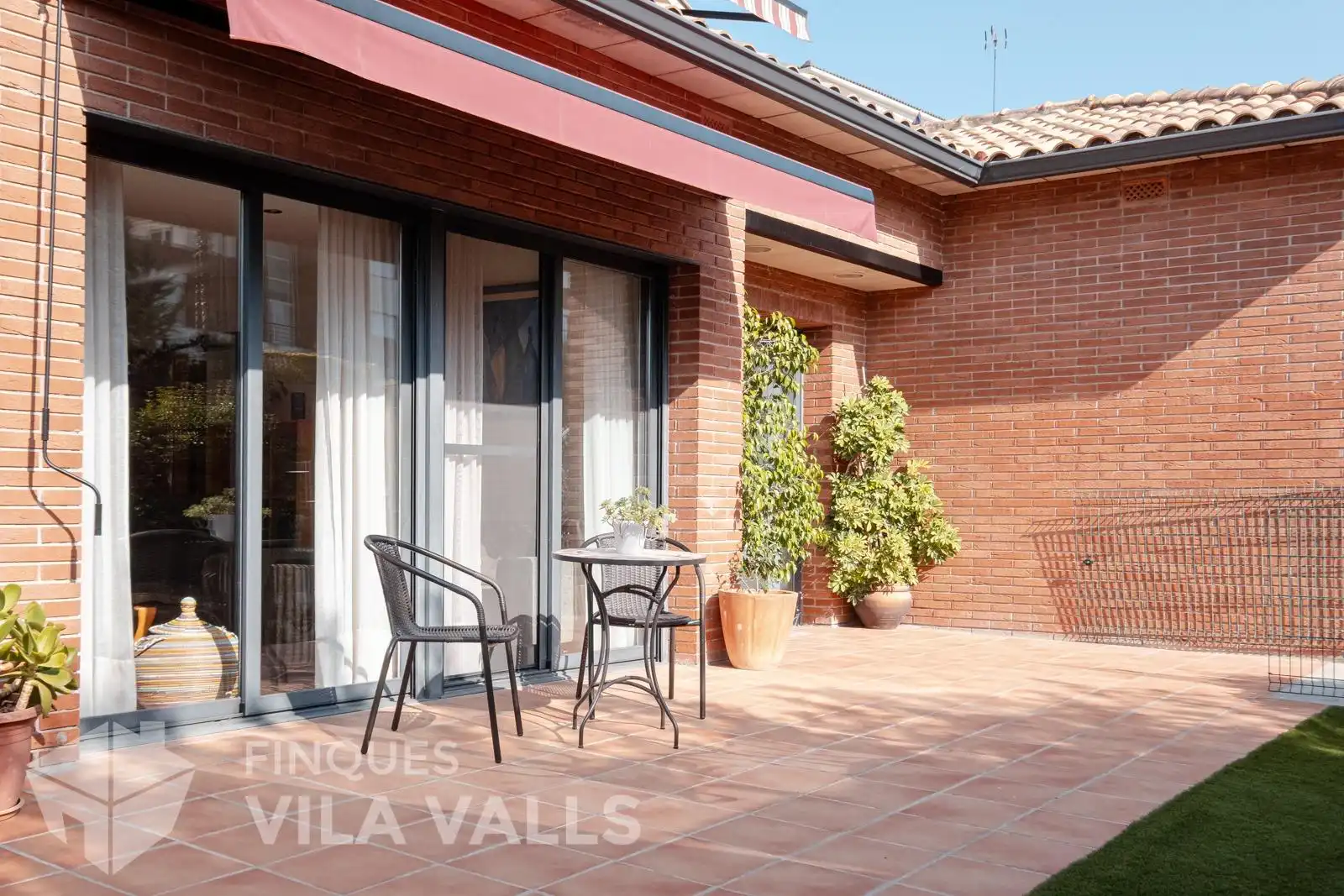 Terrassa de Casa o xalet en venda en Caldes de Montbui amb Calefacció, Jardí privat i Piscina