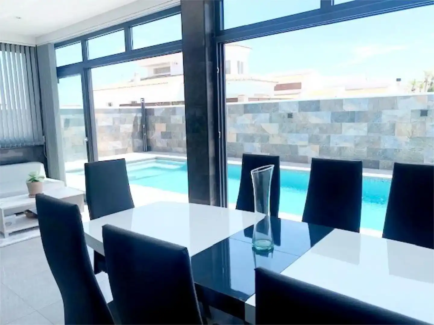 Menjador de Casa o xalet en venda en El Verger amb Aire condicionat i Piscina