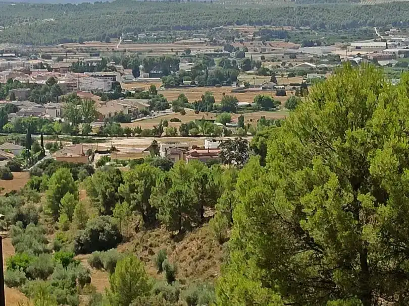 Vista exterior de Casa o xalet en venda en Caravaca de la Cruz amb Aire condicionat, Piscina i Balcó