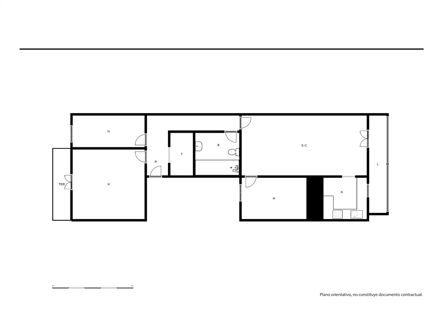Piso en venta en  Palma de Mallorca con Parquet