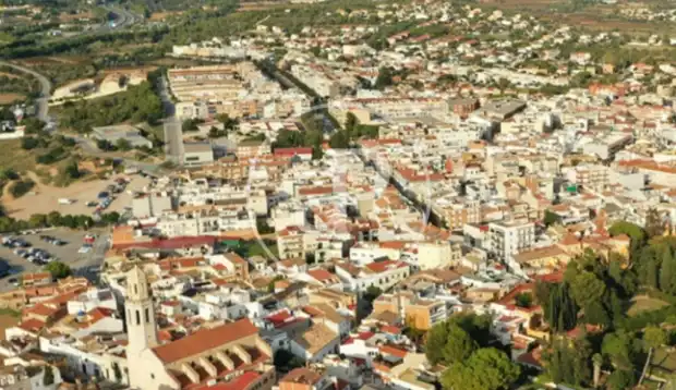 Vista exterior de Pis en venda en Cubelles amb Aire condicionat, Calefacció i Moblat