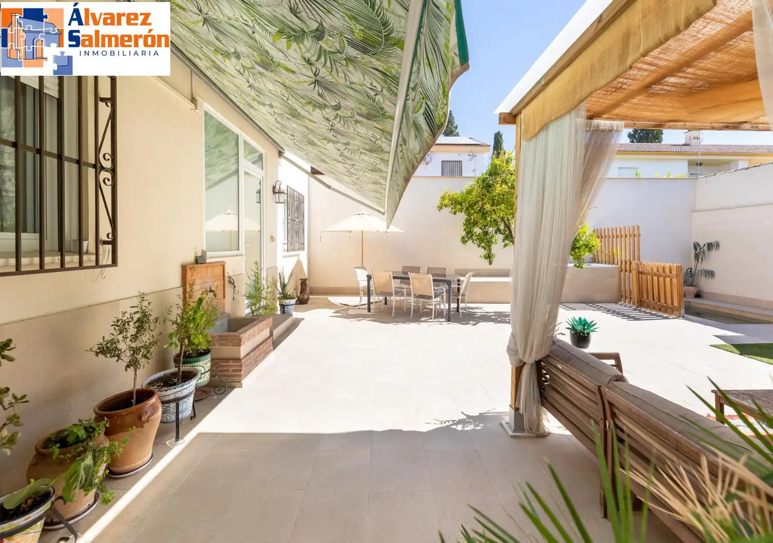 Terraza de Casa o chalet en venta en Albolote con Terraza, Trastero y Jacuzzi