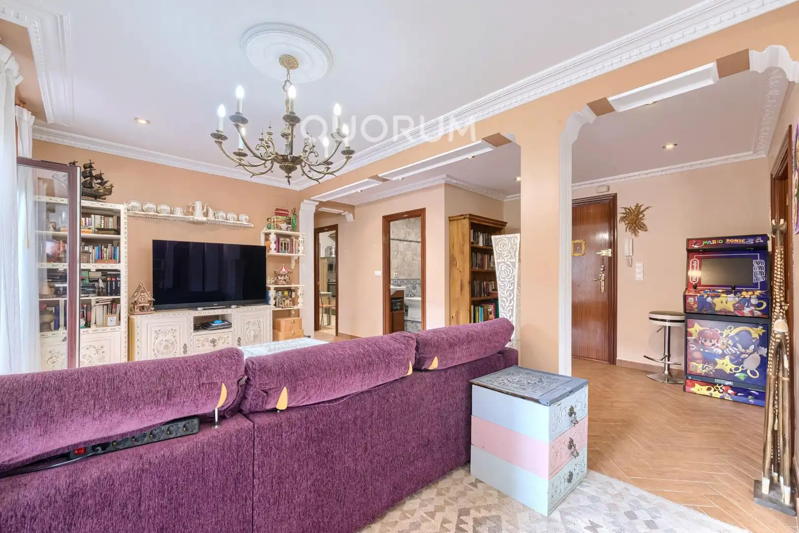 Sala de estar de Piso en venta en Barakaldo  con Calefacción y Balcón