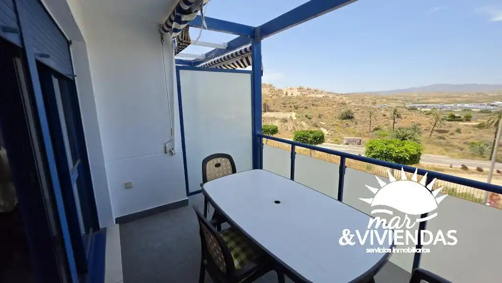 Balcony of Duplexes for sale in Garrucha  with Heating, Terrace and Storage room