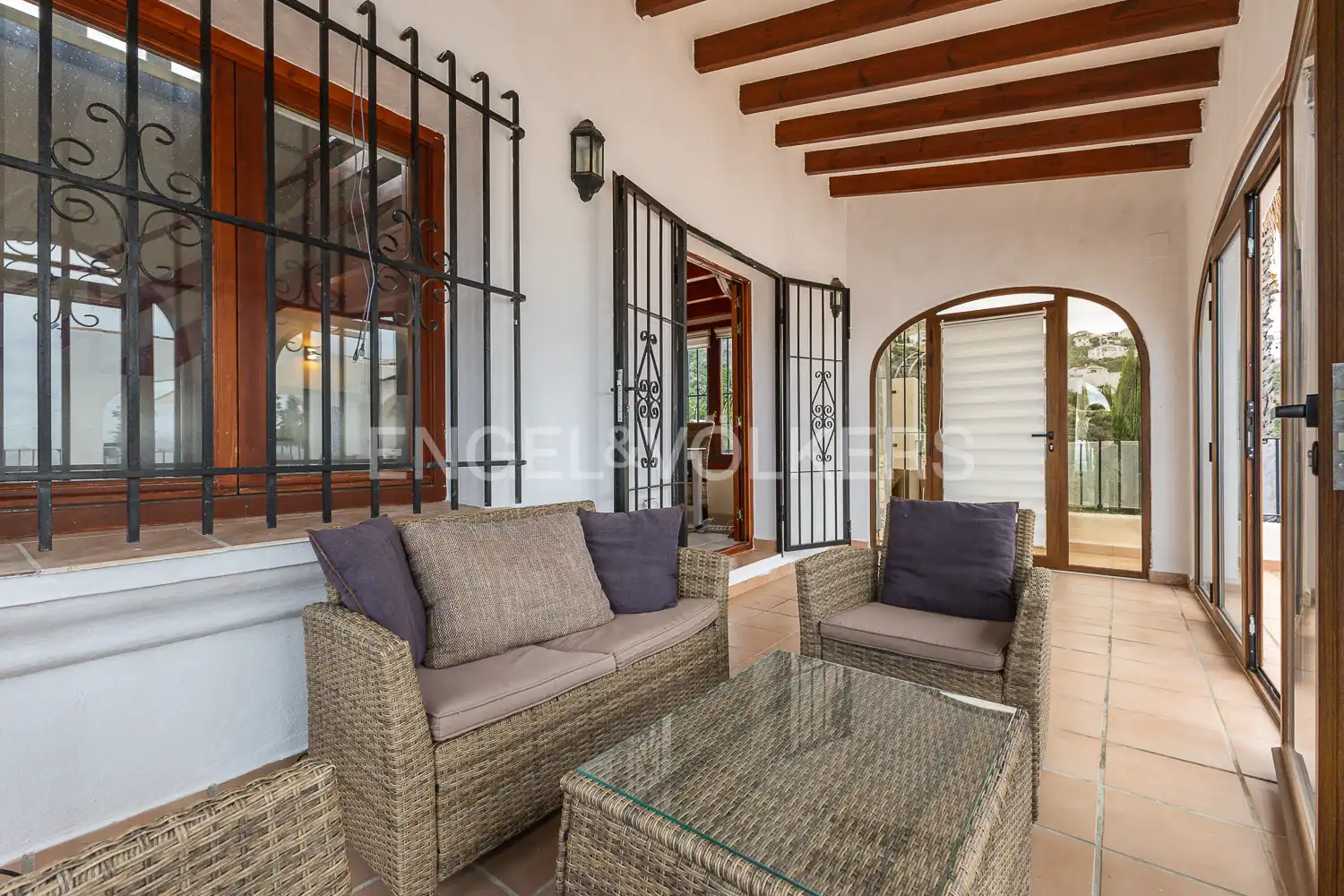 Terraza de Casa o chalet en venta en Pego con Aire acondicionado, Calefacción y Jardín privado