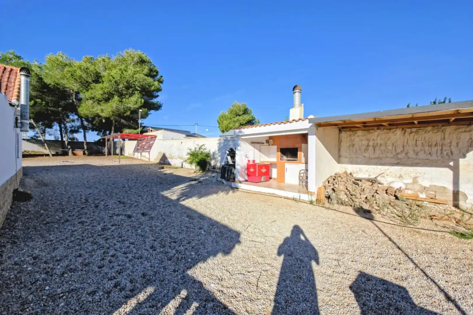 Vista exterior de Casa o xalet de lloguer en Pilar de la Horadada amb Aire condicionat, Calefacció i Jardí privat