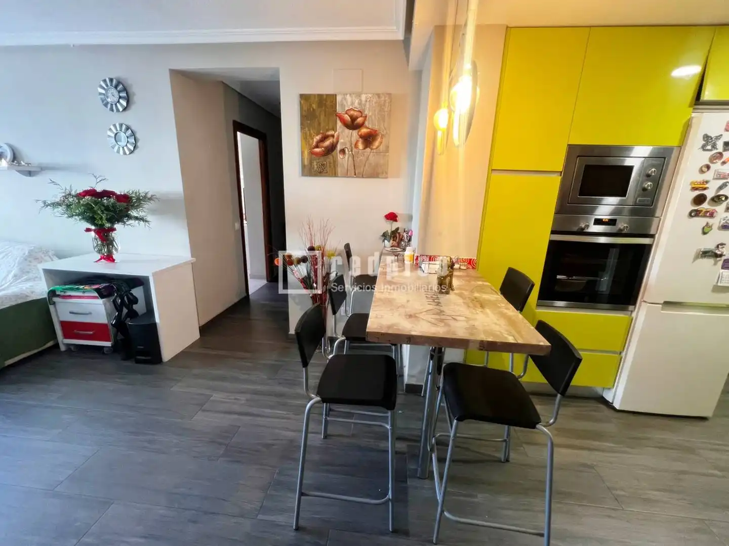 Cocina de Piso en venta en Móstoles con Calefacción, Jardín privado y Trastero