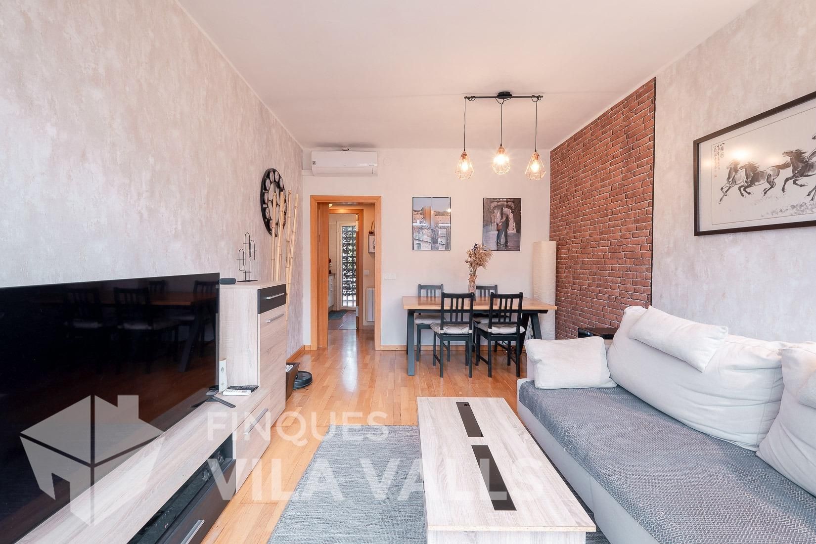 Living room of Flat for sale in Sant Feliu de Codines  with Heating