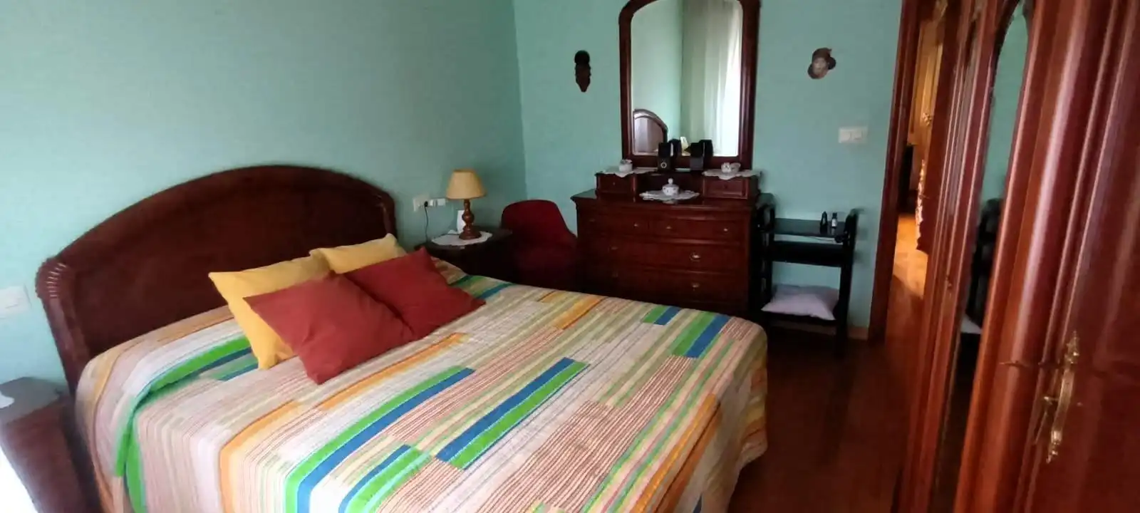 Schlafzimmer von Haus oder Chalet zum Verkauf in Redondela mit Privatgarten, Abstellraum und Balkon