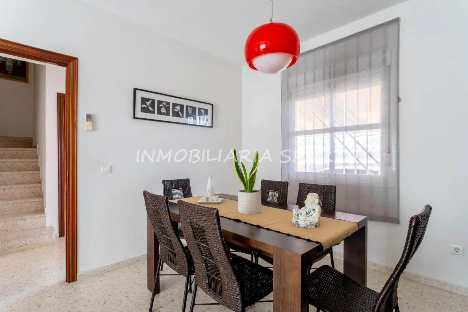 Dining room of Detached homes for sale in Bollullos de la Mitación  with Air Conditioner, Terrace and Oven