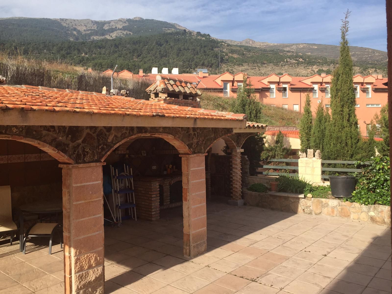 Terrace of House or chalet to rent in San Lorenzo de El Escorial  with Heating, Private garden and Oven