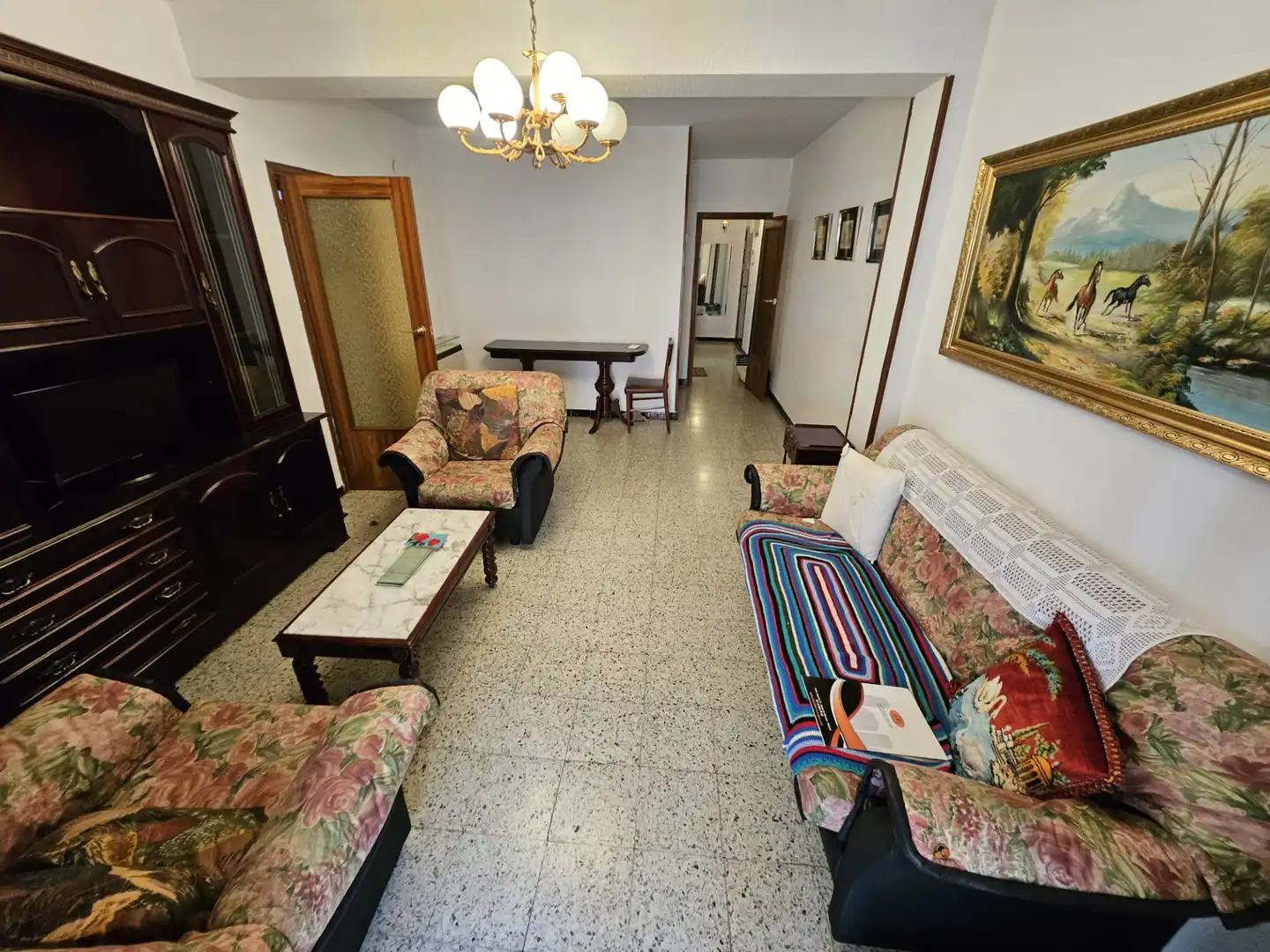 Sala de estar de Piso en venta en Alcalá de Henares con Aire acondicionado, Calefacción y Terraza