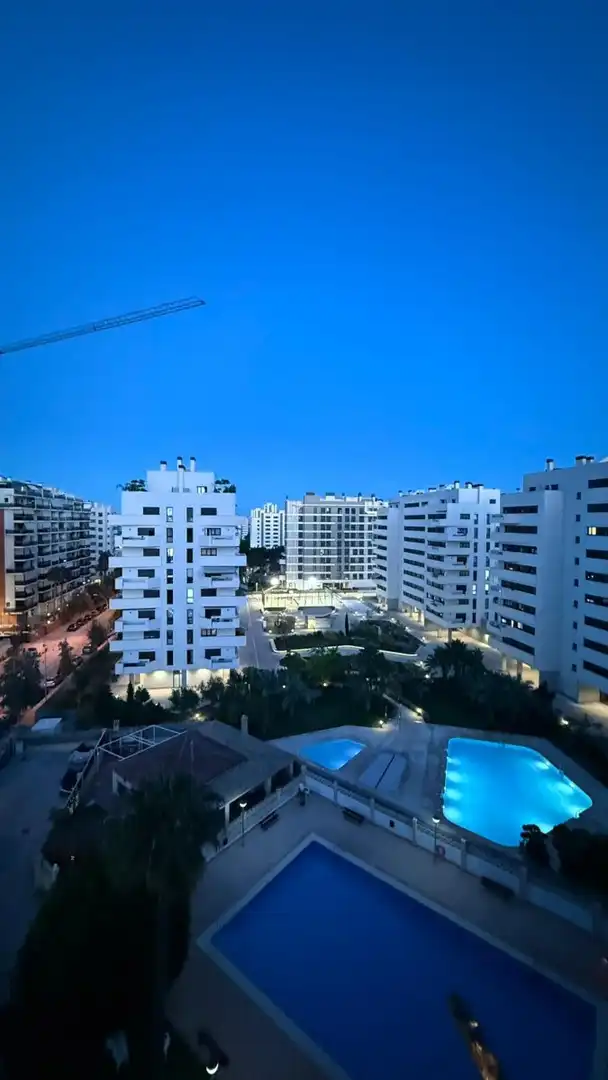 Vista exterior de Apartament de lloguer en Alicante / Alacant amb Aire condicionat, Piscina i Moblat
