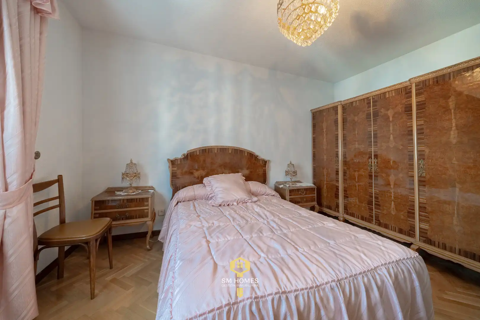 Schlafzimmer von Wohnung zum Verkauf in Coslada mit Terrasse, Möbliert und Ofen