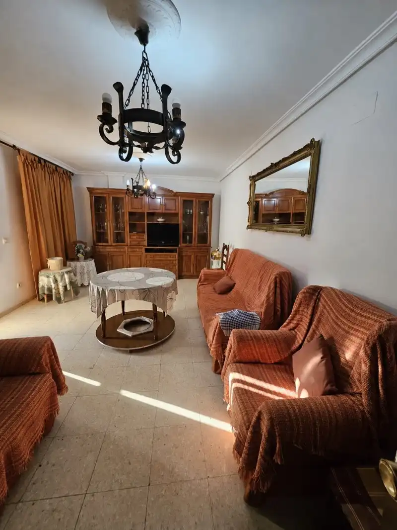 Sala de estar de Piso en venta en Casar de Cáceres con Terraza, Trastero y Balcón