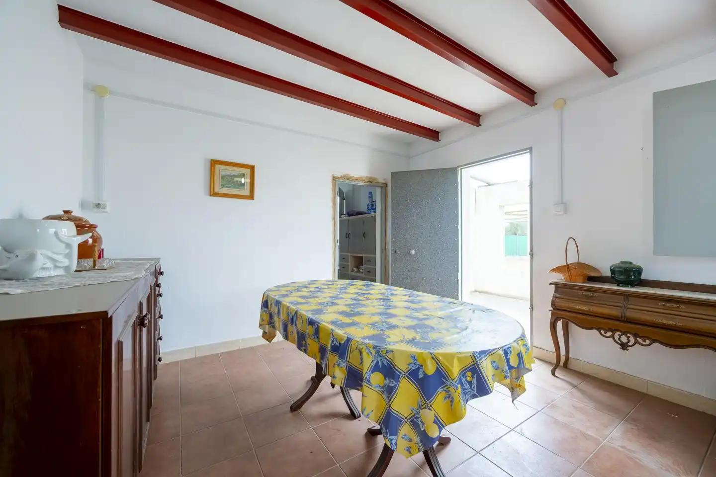 Comedor de Finca rústica en venta en Turrillas con Jardín privado, Terraza y Trastero
