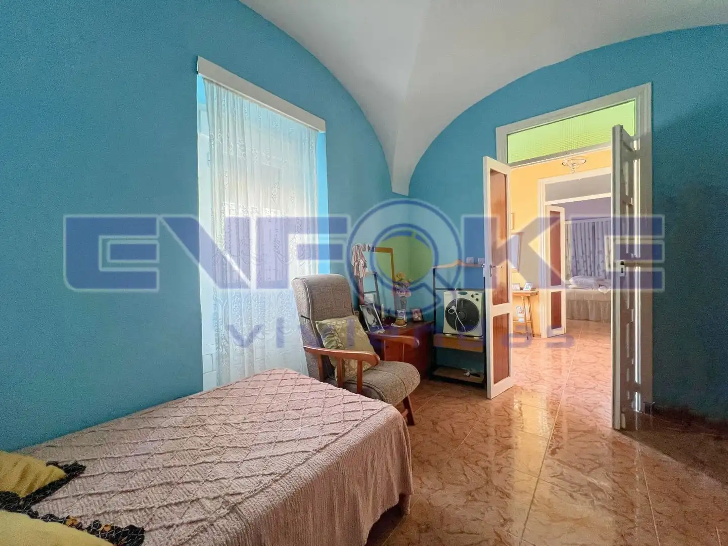 Habitación de Casa o chalet en venta en Benquerencia de la Serena con Terraza, Trastero y Amueblado