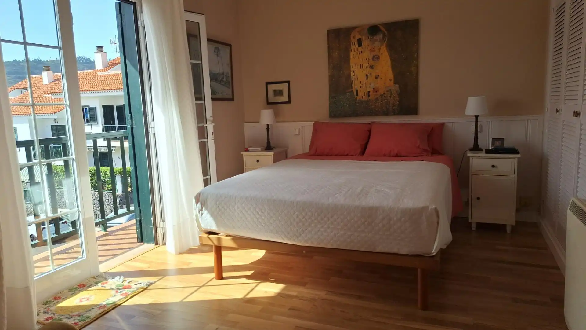 Dormitori de Casa adosada de lloguer en San Cristóbal de la Laguna amb Calefacció, Parquet i Terrassa